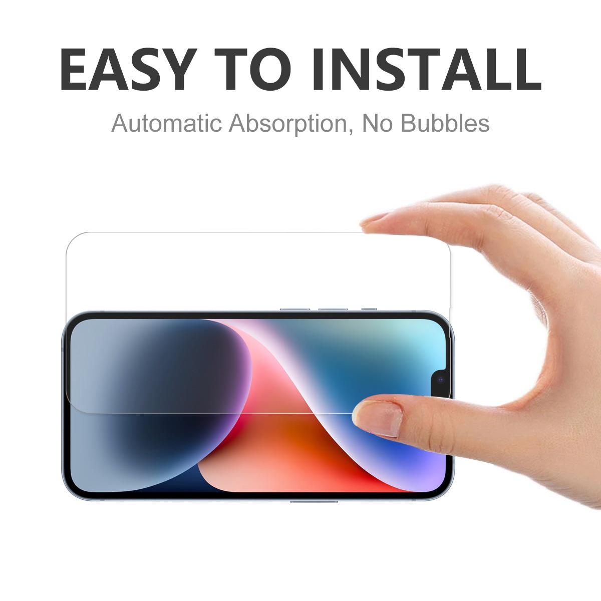 For iPhone 16e 10pcs ENKAY 0.26mm 9H 2.5D High Aluminum-silicon Tempered Glass Film