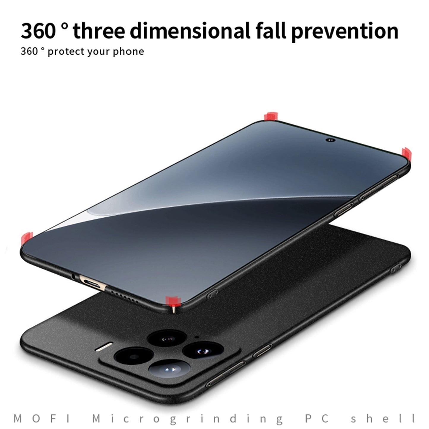 For Xiaomi 15 MOFI Fandun Series Frosted PC Ultra-thin All-inclusive Phone Case(Green)