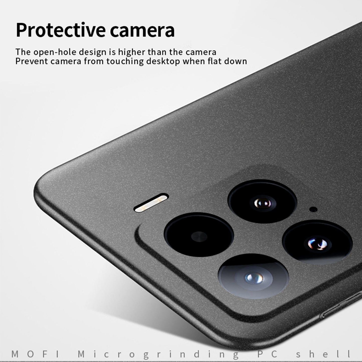 For Xiaomi 15 MOFI Fandun Series Frosted PC Ultra-thin All-inclusive Phone Case(Green)