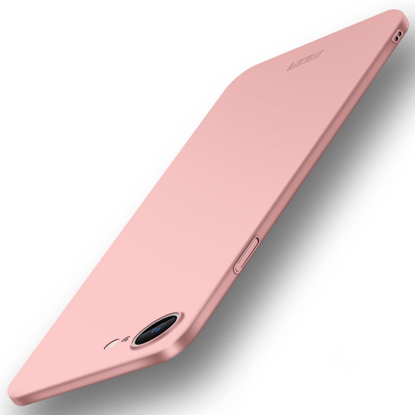 For iPhone 16e MOFI Frosted PC Ultra-thin Hard Phone Case(Rose Gold)