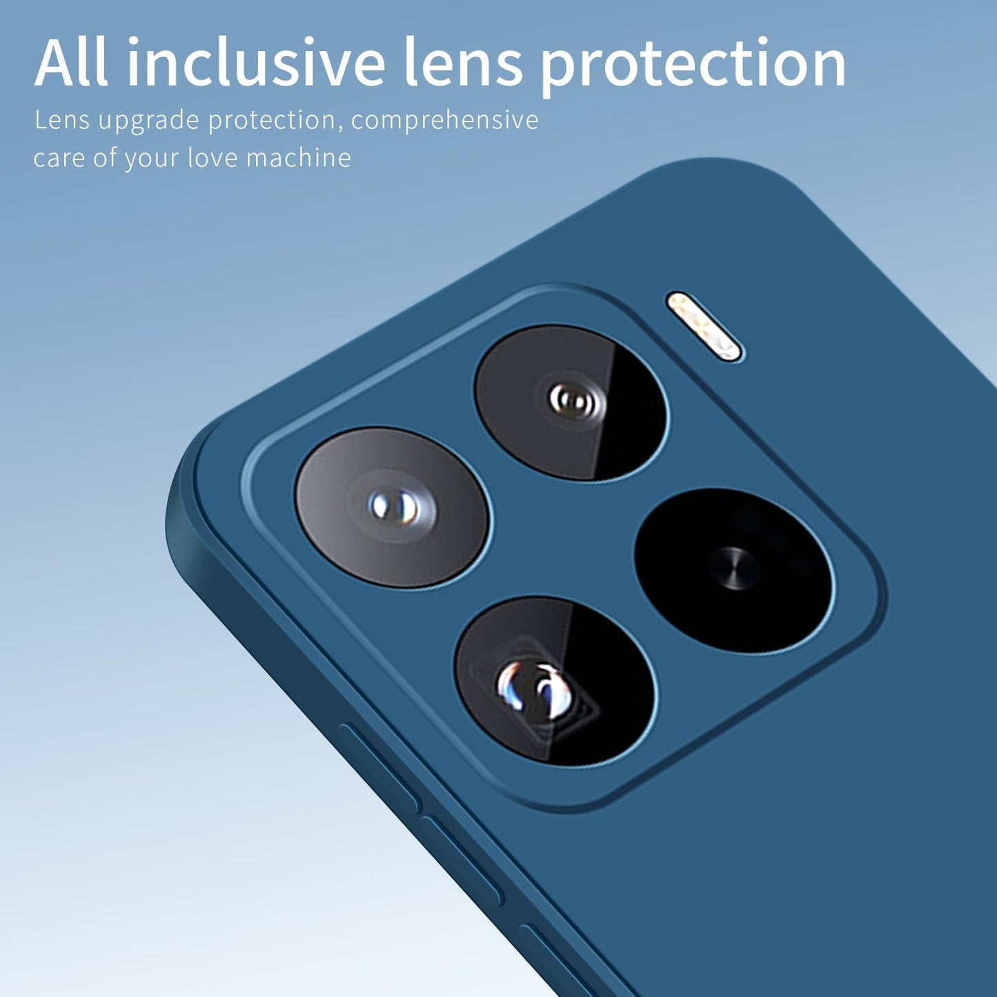 For Xiaomi 15 Pro PINWUYO Sense Series Liquid Silicone TPU Phone Case(Black)