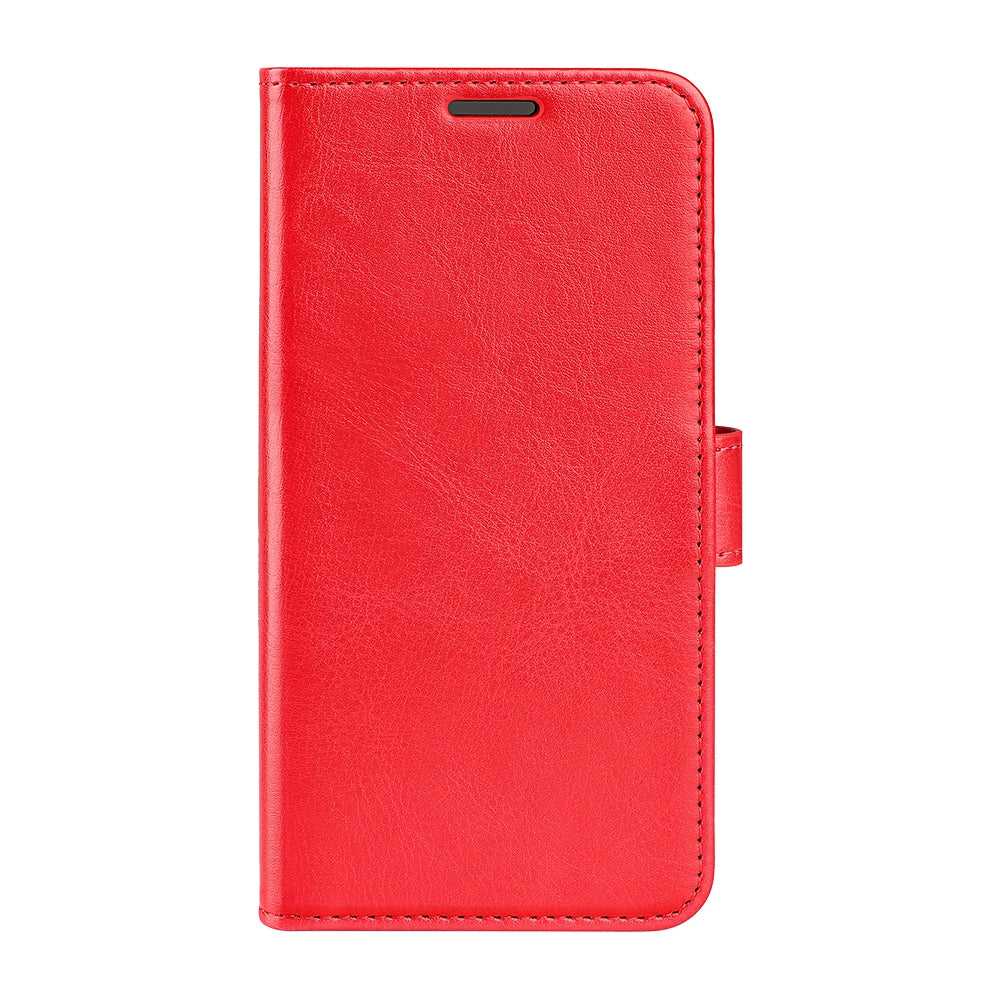 For OPPO K12 R64 Texture Horizontal Flip Leather Phone Case(Red)