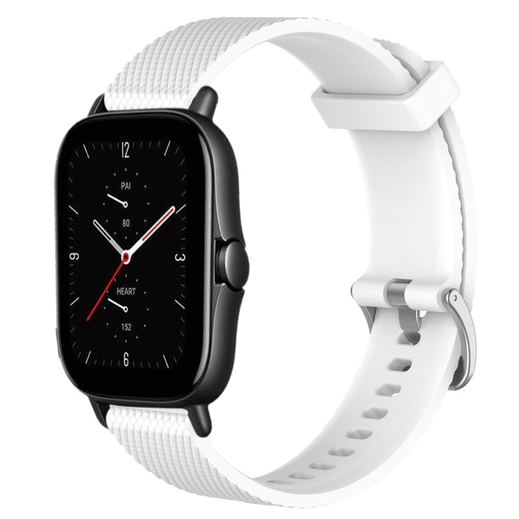 20mm Diamond Textured Silicone Watch Band, For Amazfit GTS 3, For Amazfit GTS 2E