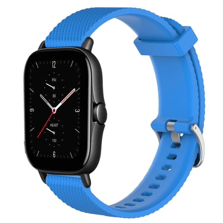 20mm Diamond Textured Silicone Watch Band, For Amazfit GTS 3, For Amazfit GTS 2E