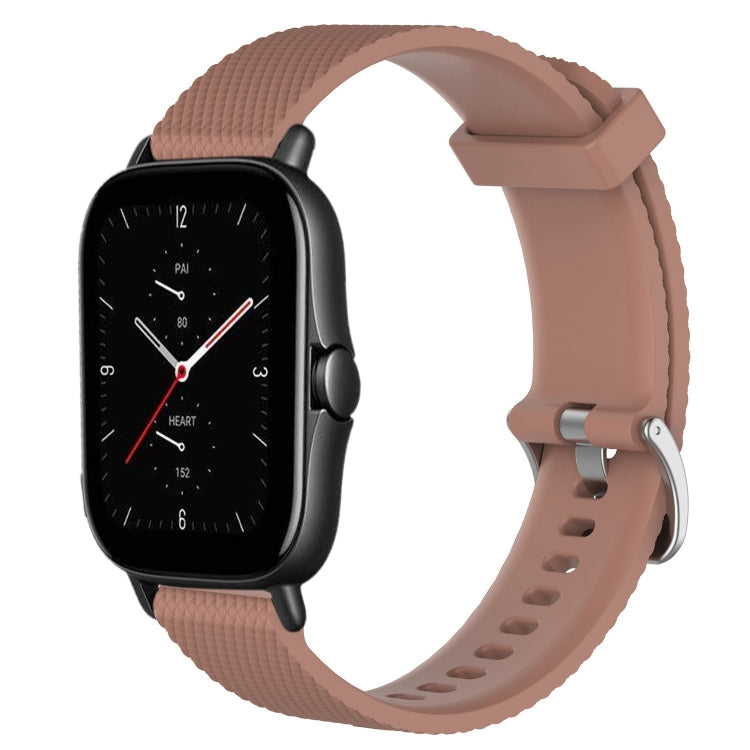 20mm Diamond Textured Silicone Watch Band, For Amazfit GTS 3, For Amazfit GTS 2E