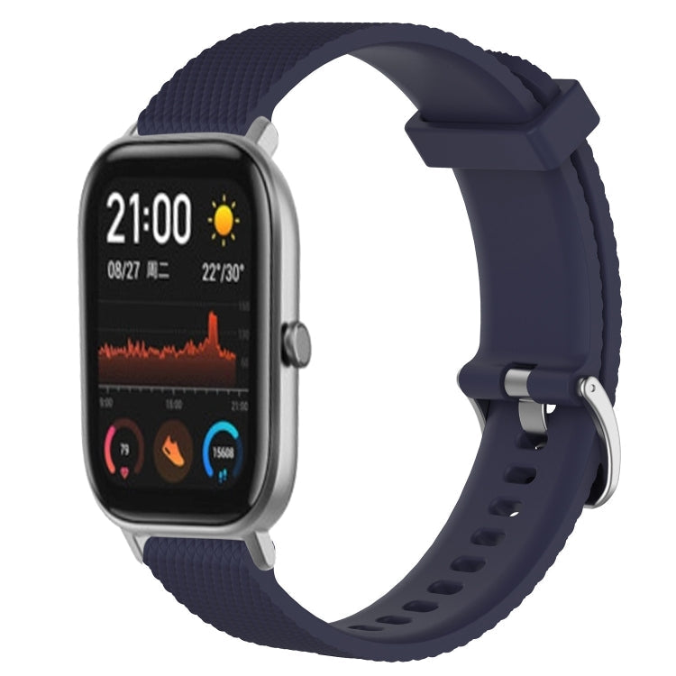 20mm Diamond Textured Silicone Watch Band, For Amazfit GTR 42MM, For Amazfit GTS