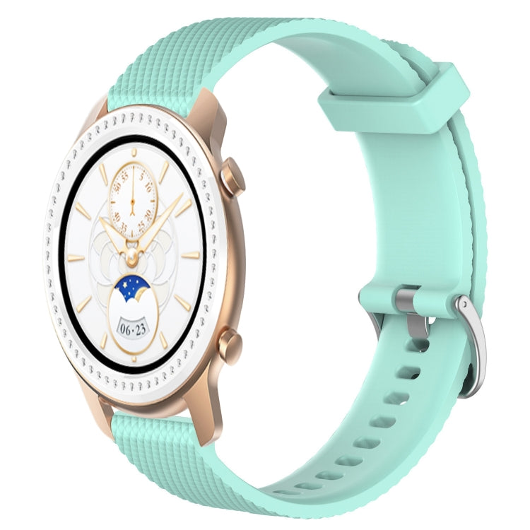 20mm Diamond Textured Silicone Watch Band, For Amazfit GTR 42MM, For Amazfit GTS