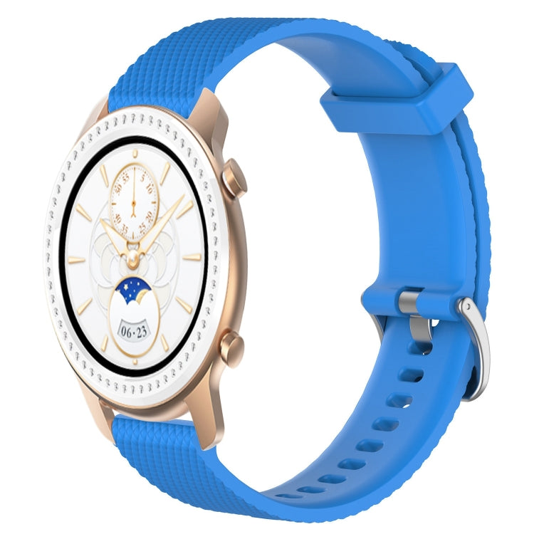 20mm Diamond Textured Silicone Watch Band, For Amazfit GTR 42MM, For Amazfit GTS