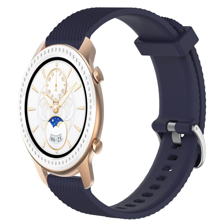 20mm Diamond Textured Silicone Watch Band, For Amazfit GTR 42MM, For Amazfit GTS