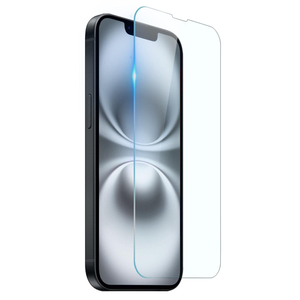 For iPhone 16e NORTHJO A++ Screen Protector Tempered Glass Film(Clear)