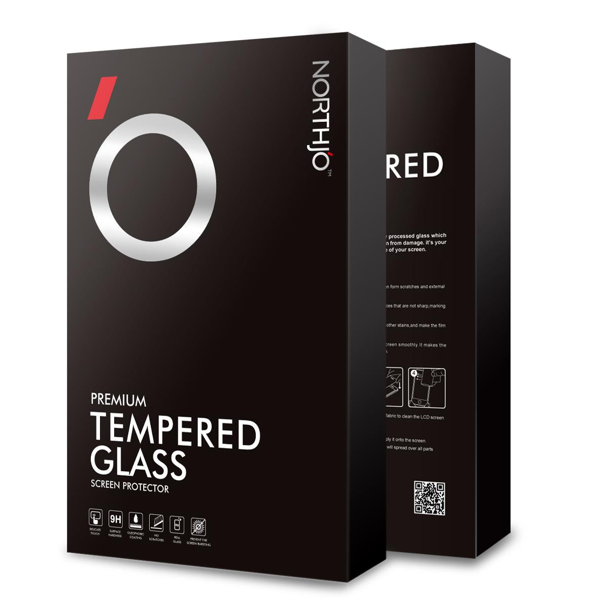 For iPhone 16e NORTHJO A++ Screen Protector Tempered Glass Film(Clear)