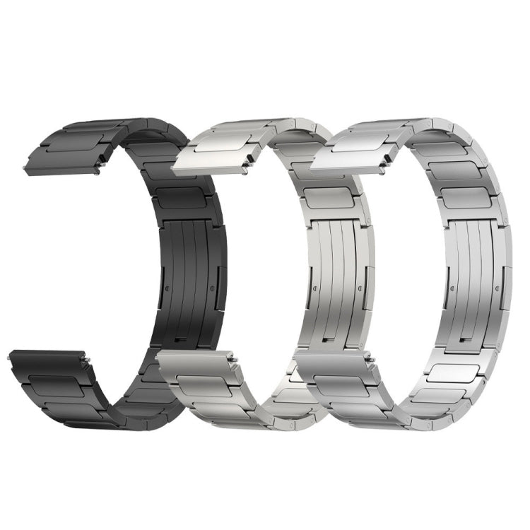 22mm I-Shaped Titanium Alloy Watch Band, For Amazfit GTR 4 Pro, For Amazfit GTR 4, For Amazfit GTR 3 Pro, For Amazfit GTR 3