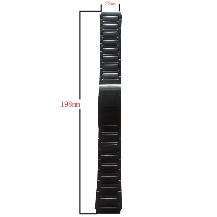 22mm I-Shaped Titanium Alloy Watch Band, For Amazfit GTR 4 Pro, For Amazfit GTR 4, For Amazfit GTR 3 Pro, For Amazfit GTR 3