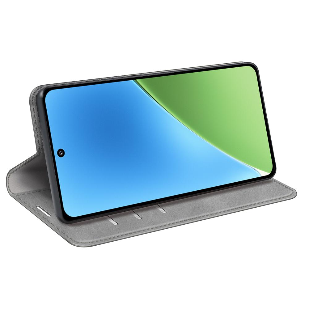 For Xiaomi 15 Retro-skin Magnetic Suction Leather Phone Case(Grey)