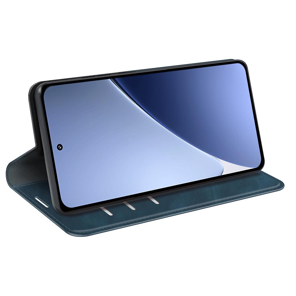 For Xiaomi 15 Pro Retro-skin Magnetic Suction Leather Phone Case(Dark Blue)