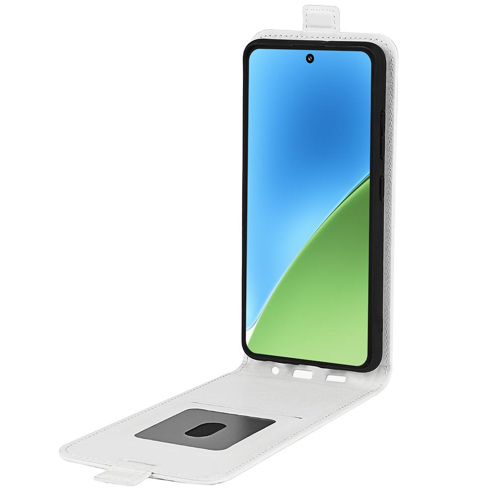 For Xiaomi 15 R64 Texture Single Vertical Flip Leather Phone Case(White)