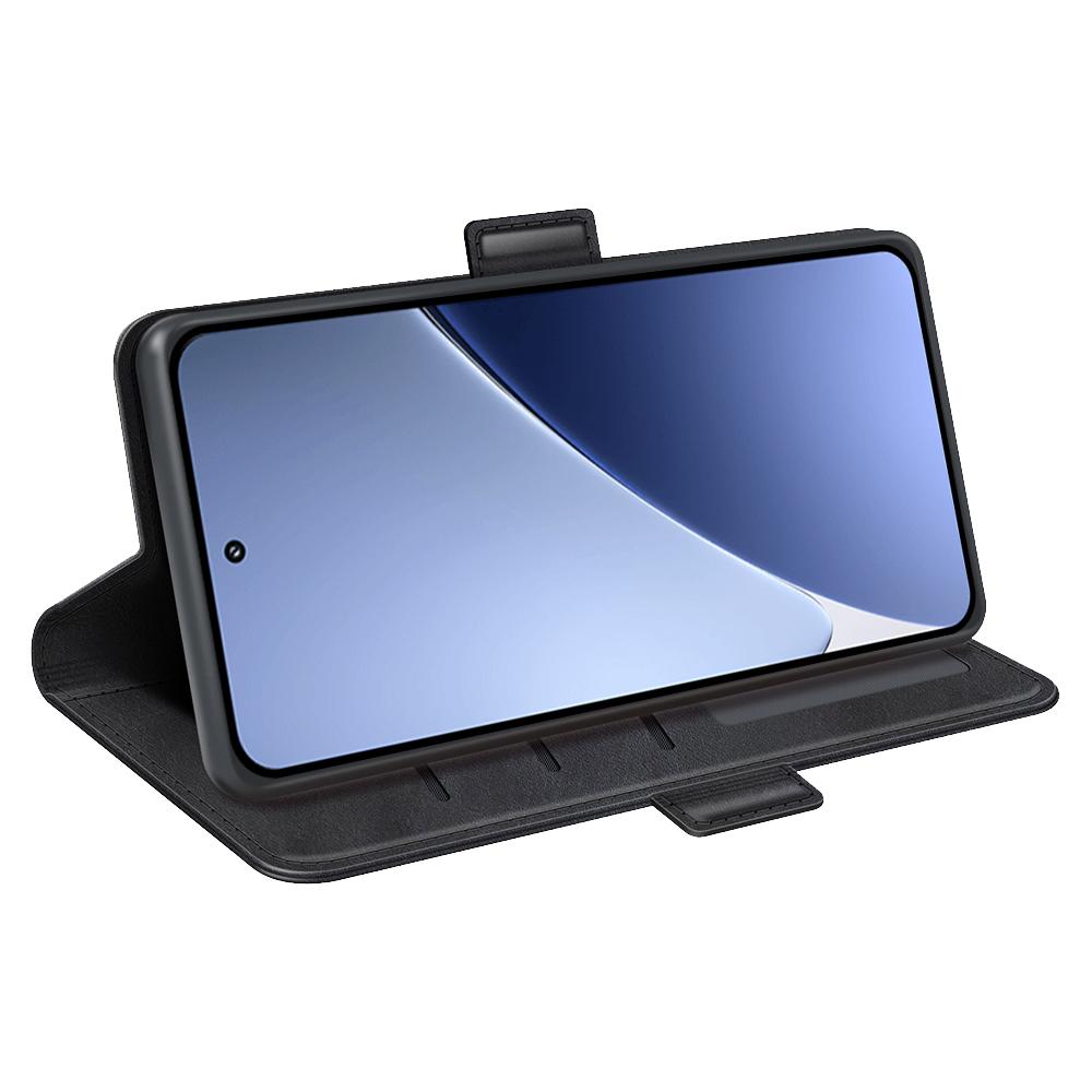 For Xiaomi 15 Pro Dual-side Magnetic Buckle Horizontal Flip Leather Phone Case(Black)