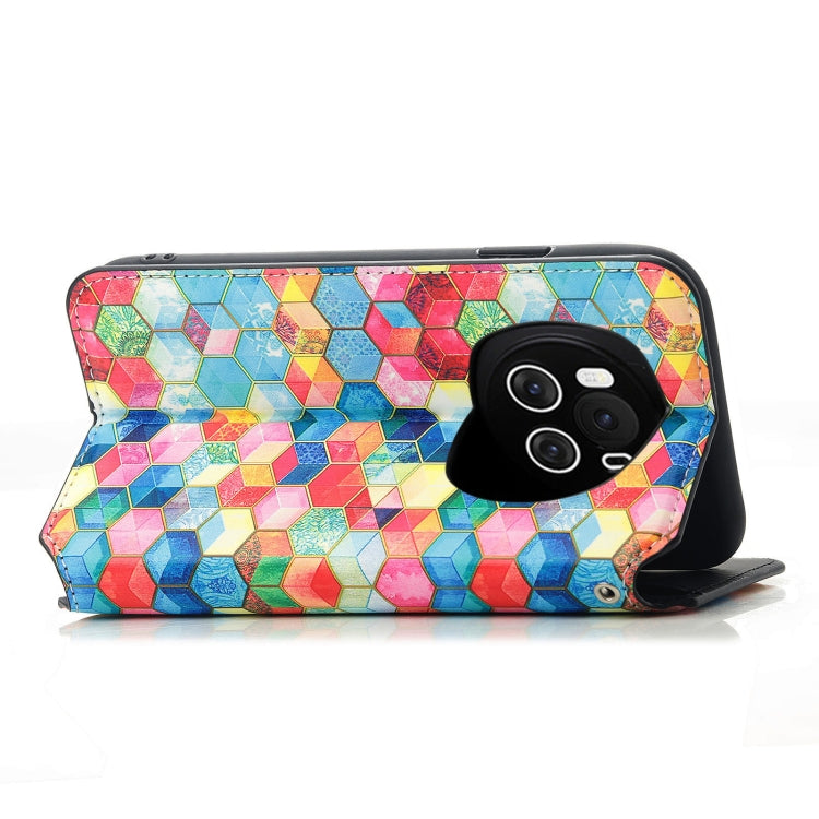 For Honor Magic6 Pro CaseNeo Colorful Magnetic Leather Phone Case(Magic Space)