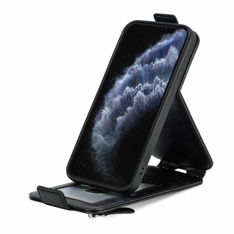 For Honor X50i 5G Zipper Wallet Vertical Flip Leather Phone Case(Black)