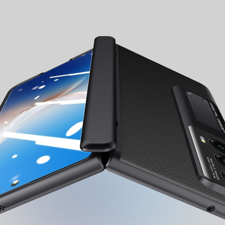 For Honor Magic VS Pioneer Skin-Feel Case-film Integral Hinge Shockproof Phone Case(Black)