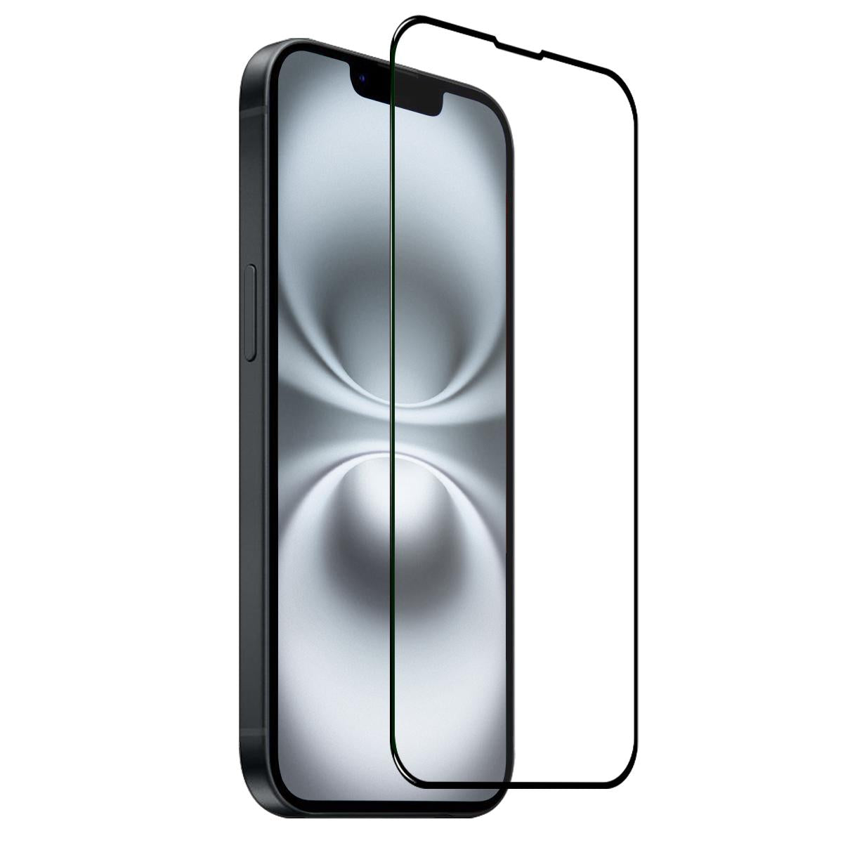 For iPhone 16e NORTHJO A++ Screen Protector Full Glue Silk Printing Tempered Glass Film