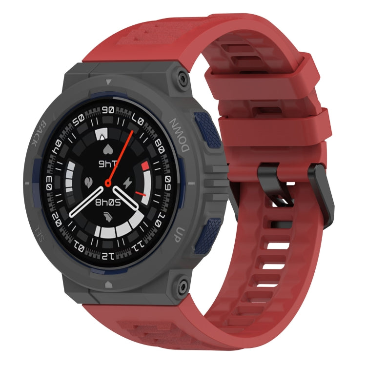 Solid Color Silicone Watch Band, For Amazfit Active Edge A2212