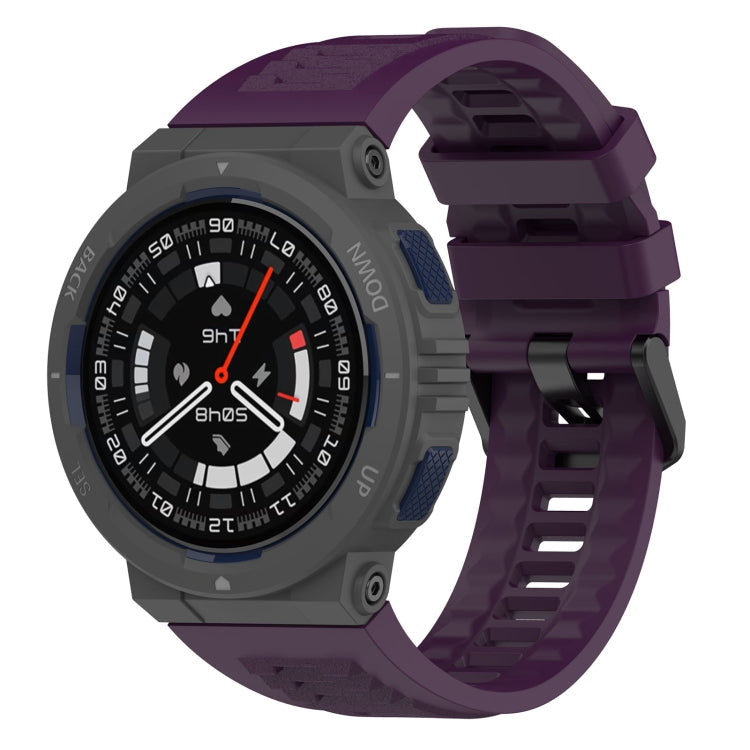 Solid Color Silicone Watch Band, For Amazfit Active Edge A2212
