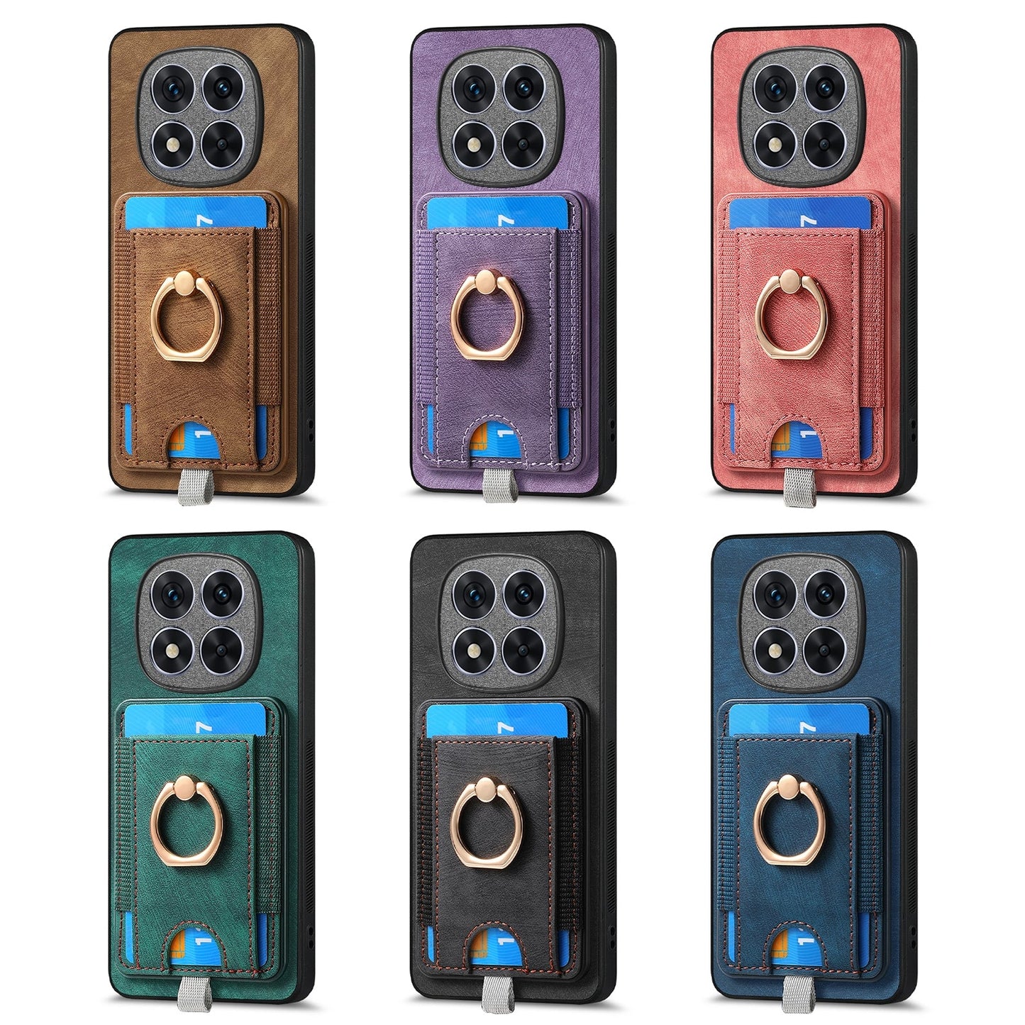 For Xiaomi 15 Pro Retro Splitable Magnetic Card Bag Leather Phone Case(Black)