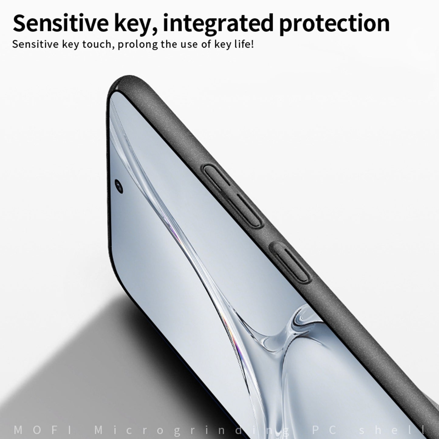 For OPPO K12 / OnePlus Nord CE4 MOFI Fandun Series Frosted PC Ultra-thin All-inclusive Phone Case(Blue)