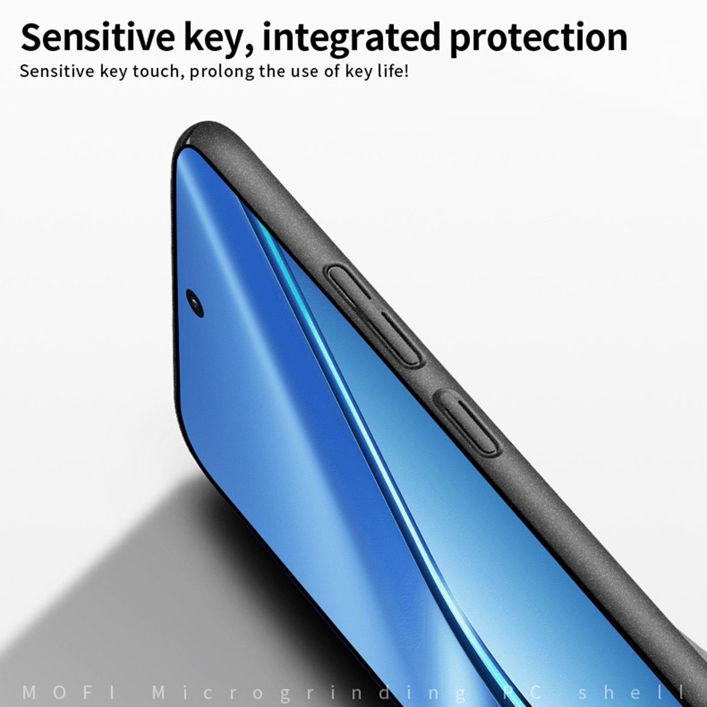 For OPPO K12s / K13 MOFI Fandun Series Frosted PC Ultra-thin All-inclusive Phone Case(Gray)