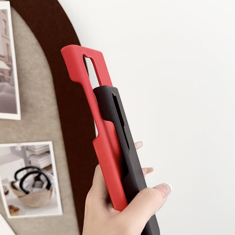 For Samsung Galaxy S24 5G Thermal Sensor Discoloration Silicone Phone Case(Black)