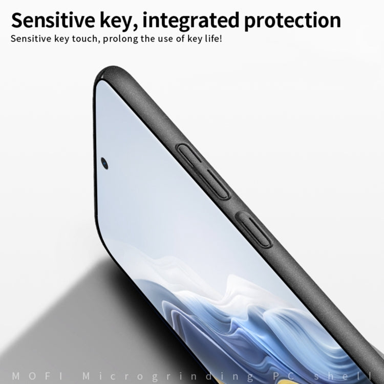 For Honor Magic6 MOFI Fandun Series Frosted PC Ultra-thin All-inclusive Phone Case(Gray)