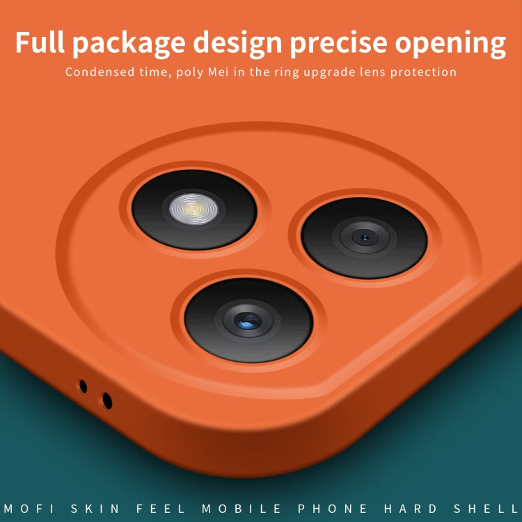 For Honor X50i Pro MOFI Qin Series Skin Feel All-inclusive PC Phone Case(Orange)