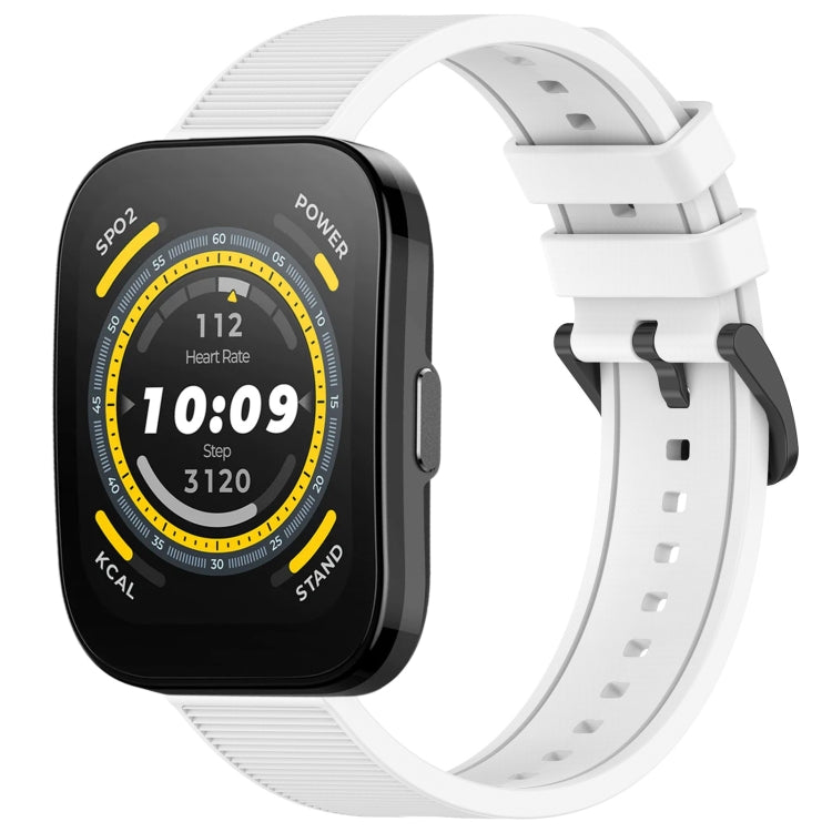 22mm Textured Silicone Solid Color Watch Band, For Amazfit Balance, For Amazfit BIP 5