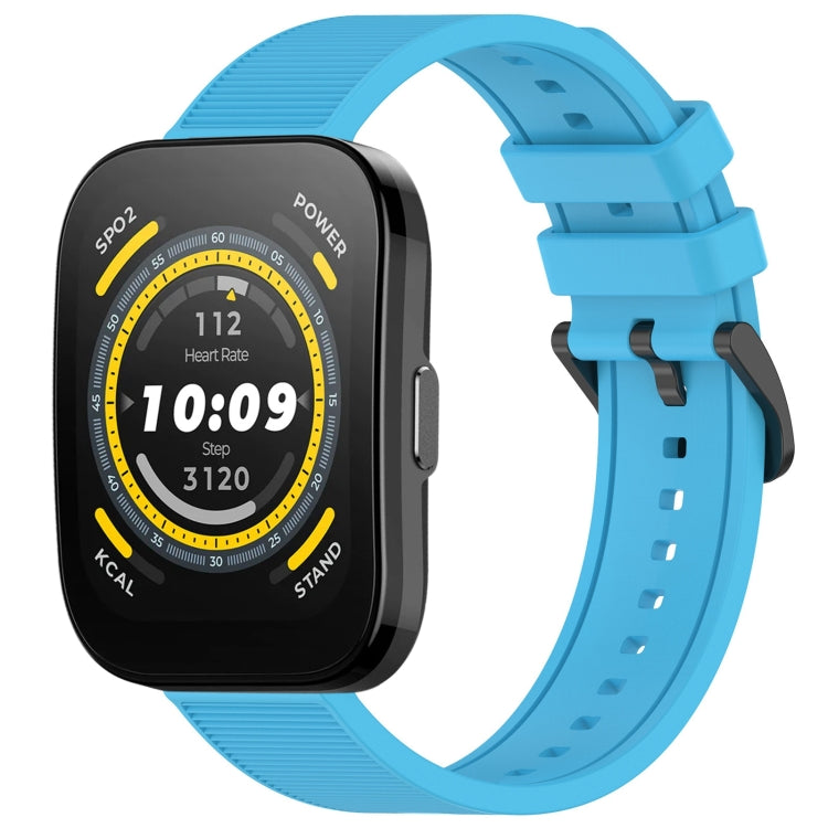 22mm Textured Silicone Solid Color Watch Band, For Amazfit Balance, For Amazfit BIP 5