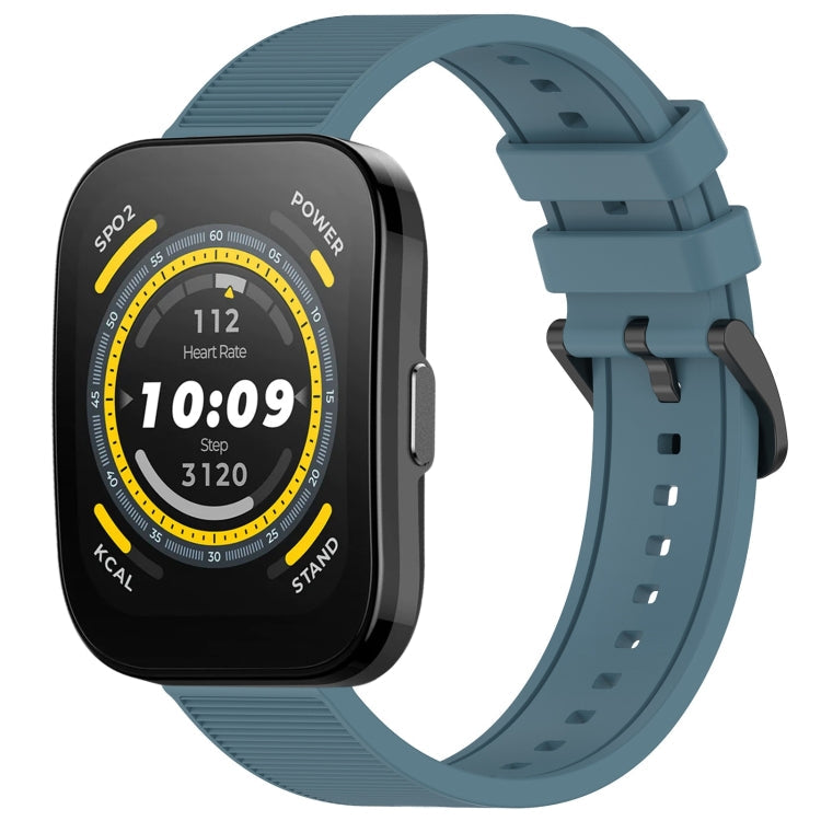 22mm Textured Silicone Solid Color Watch Band, For Amazfit Balance, For Amazfit BIP 5