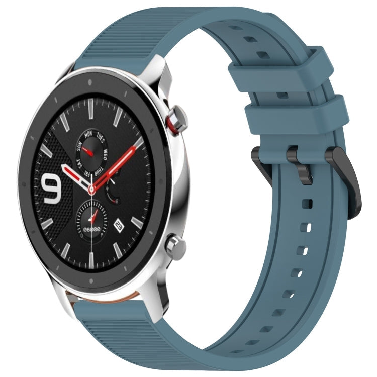 22mm Textured Silicone Solid Color Watch Band, For Amazfit GTR 4 Pro, For Amazfit GTR 4