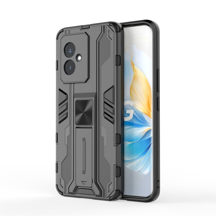For Honor 100 Supersonic Armor PC Hybrid TPU Phone Case(Black)