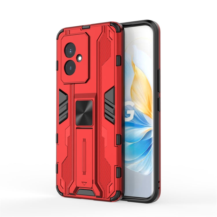 For Honor 100 Supersonic Armor PC Hybrid TPU Phone Case(Red)