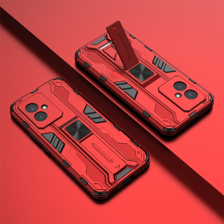 For Honor 100 Supersonic Armor PC Hybrid TPU Phone Case(Red)