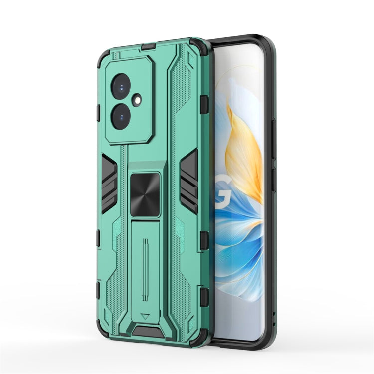 For Honor 100 Supersonic Armor PC Hybrid TPU Phone Case(Green)