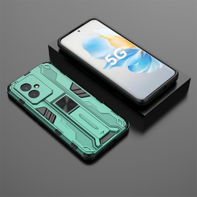 For Honor 100 Supersonic Armor PC Hybrid TPU Phone Case(Green)