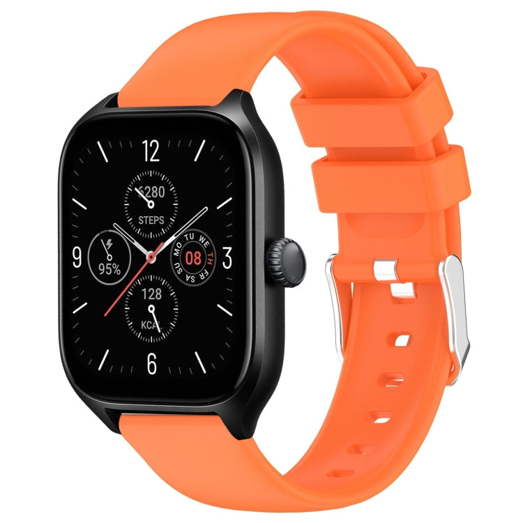 20mm Smooth Solid Color Silicone Watch Band, For Amazfit GTS 4, For Amazfit GTS 4 Mini