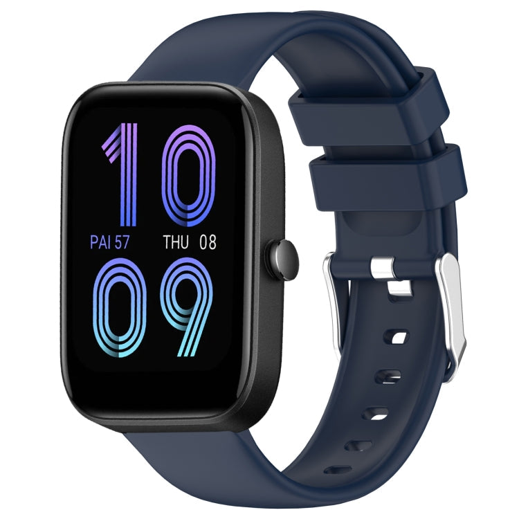 20mm Smooth Solid Color Silicone Watch Band, For Amazfit Bip 3, For Amazfit Bip 3 Pro