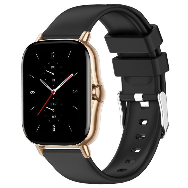 20mm Smooth Solid Color Silicone Watch Band, For Amazfit GTS 2