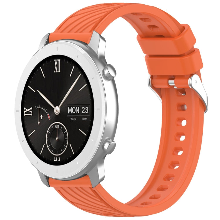 Stripe Texture 20mm Silicone Watch Band, For Amazfit Pop Pro, For Amazfit Pop