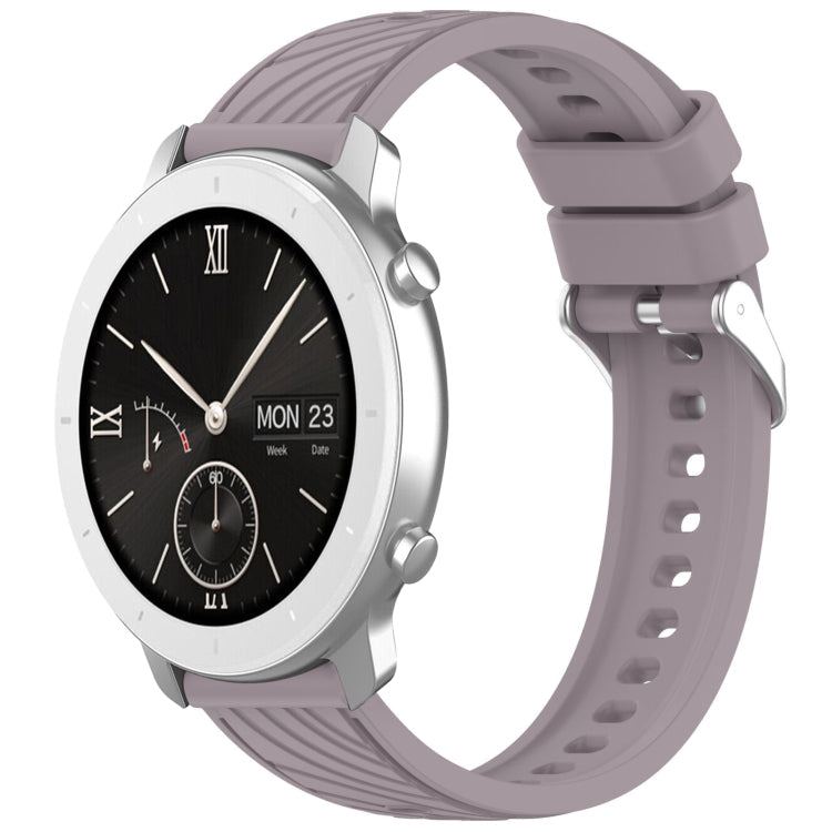 Stripe Texture 20mm Silicone Watch Band, For Amazfit Pop Pro, For Amazfit Pop
