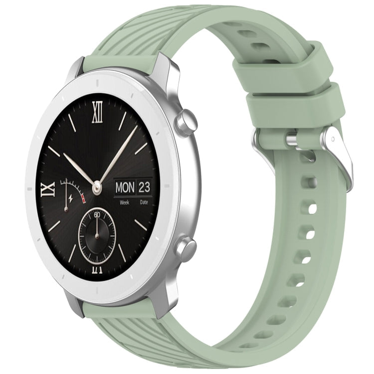Stripe Texture 20mm Silicone Watch Band, For Amazfit Pop Pro, For Amazfit Pop