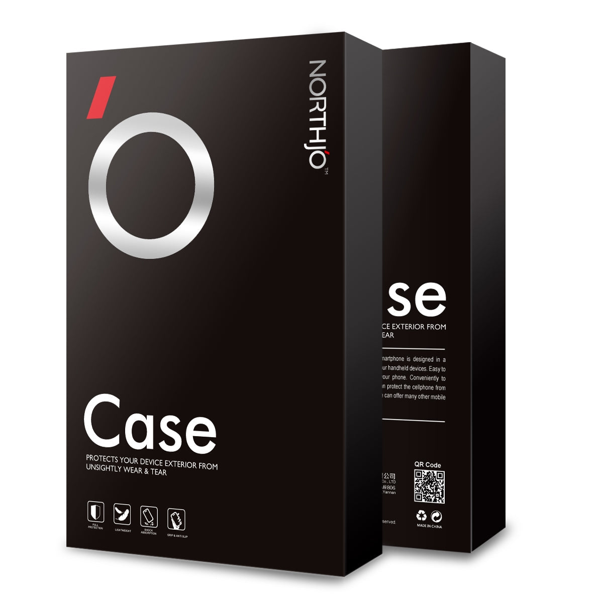 For Samsung Galaxy S25 Edge 5G NORTHJO TPU Case with Screen and Lens Film, Support Fingerprint Unlock(Transparent)