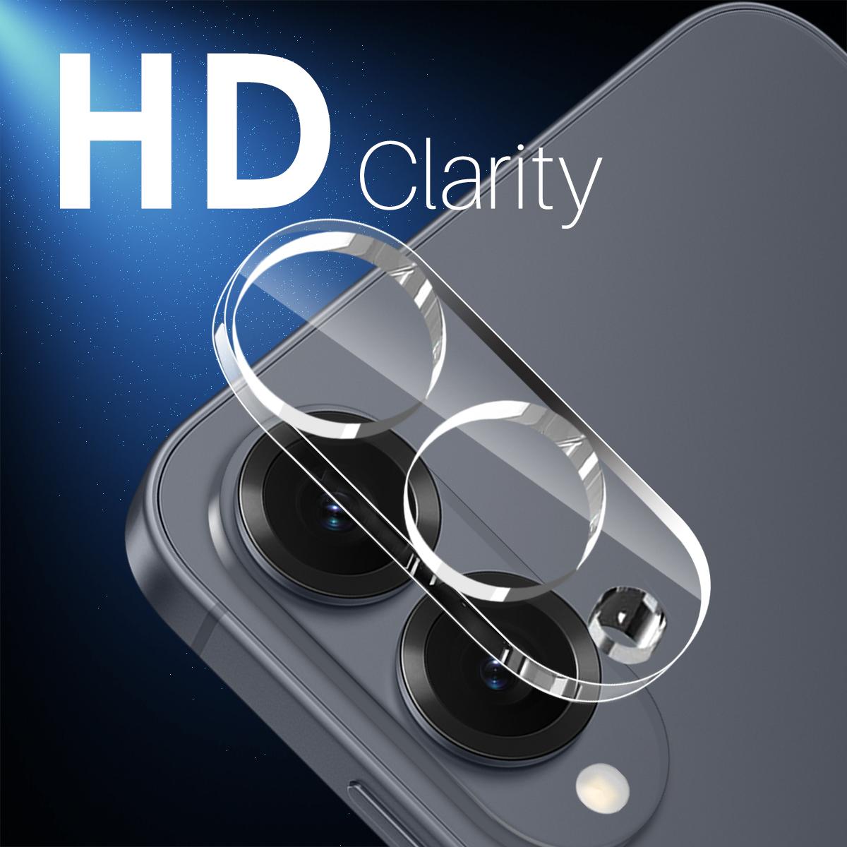 For Samsung Galaxy S25 Edge 5G NORTHJO Camera Lens Protector 3D HD Tempered Glass Film(Clear)